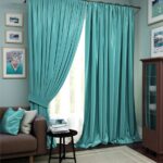 turquoise sea curtains