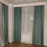 nautical curtains with tulle