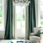 sea ​​curtains green