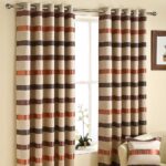 striped eyelet curtains