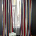 vertical striped curtains