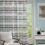 curtains striped tulle horizontal