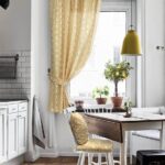 scandin yellow curtains