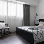 scandinavian curtains gray