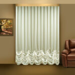 Austrian curtains in high-tech