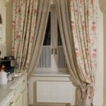 country double-layer curtains