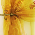 curtains yellow decor photo