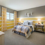 yellow curtains decoration ideas