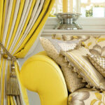 curtains of yellow color options ideas