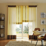 curtains yellow color photo types