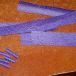 curling paper strips