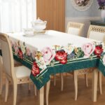 tablecloth on the table photo ideas