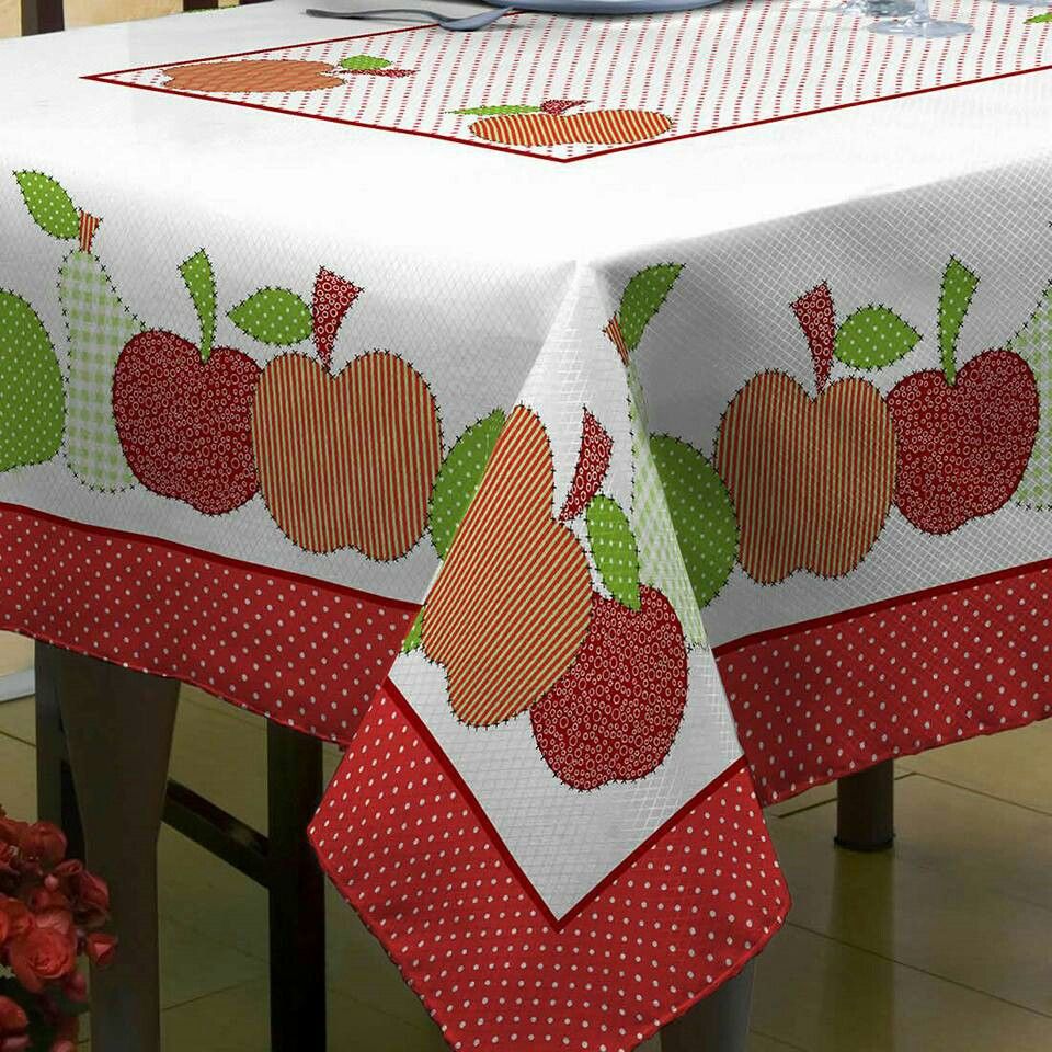 tablecloth on the table decor photo