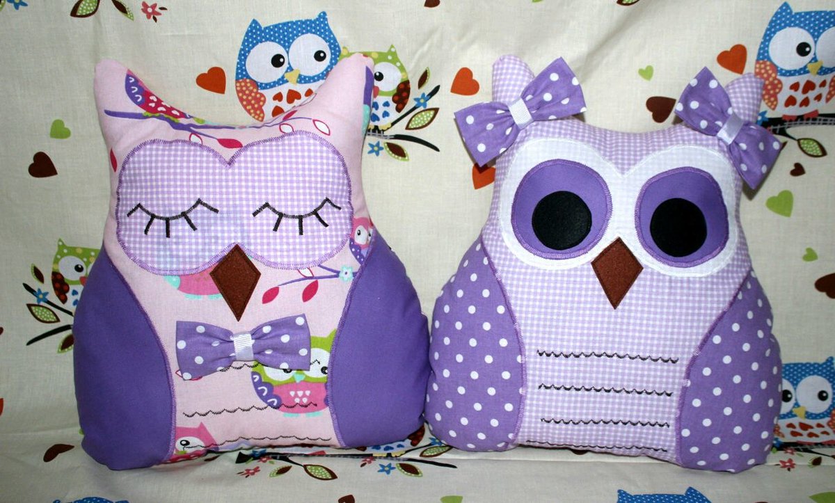 pillow owl toy