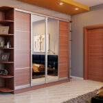 modern wardrobe decor photo