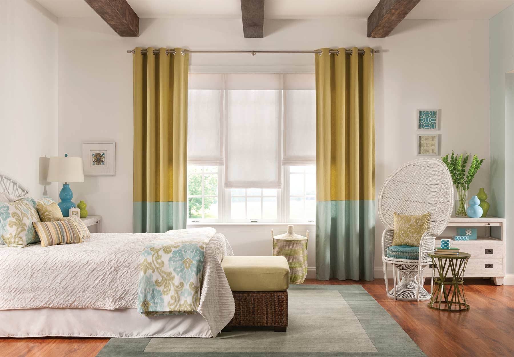 ways to lengthen the curtains of photo design