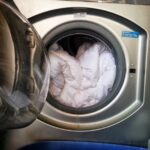 washing blankets in the washing machine photo ideas