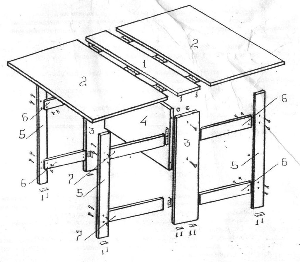 Table drawing