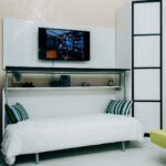 table-bed with TV