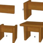 plywood stool parts