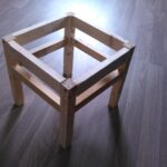 assembling the stool