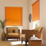 roller blinds orange