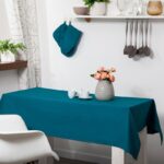 nappe bleu uni