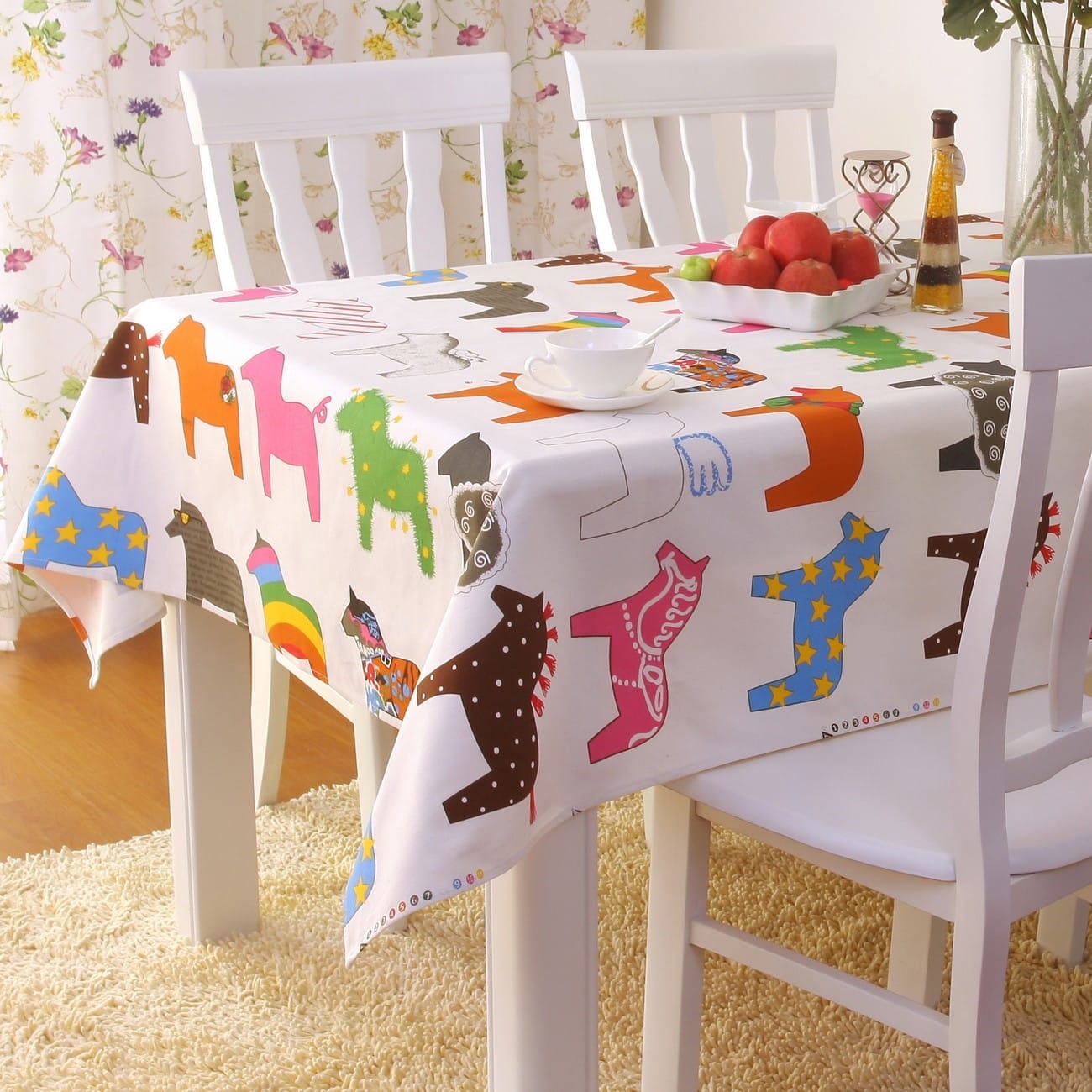 nappe pour les matinées des enfants