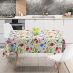 floral tablecloth