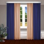 two-tone gabardine curtains