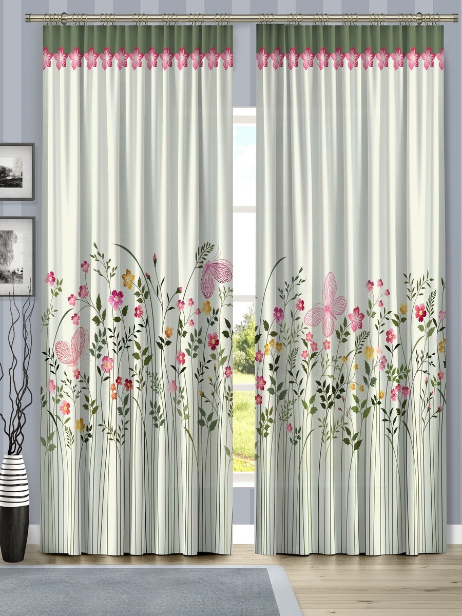 silk gabardine curtains