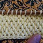 tricot tunisien torsadé