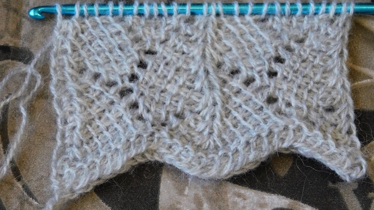 differences of Tunisian knitting