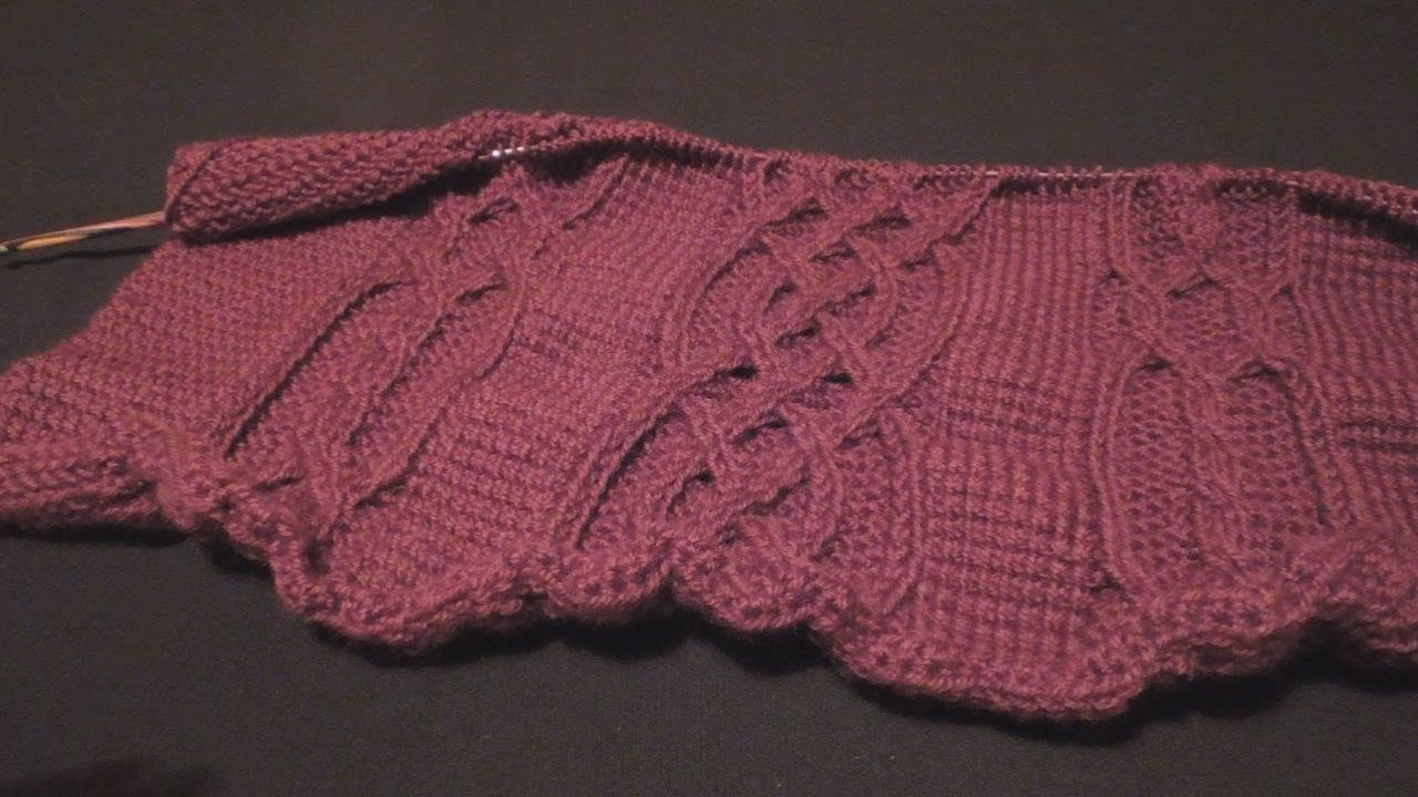 knitting bedspread