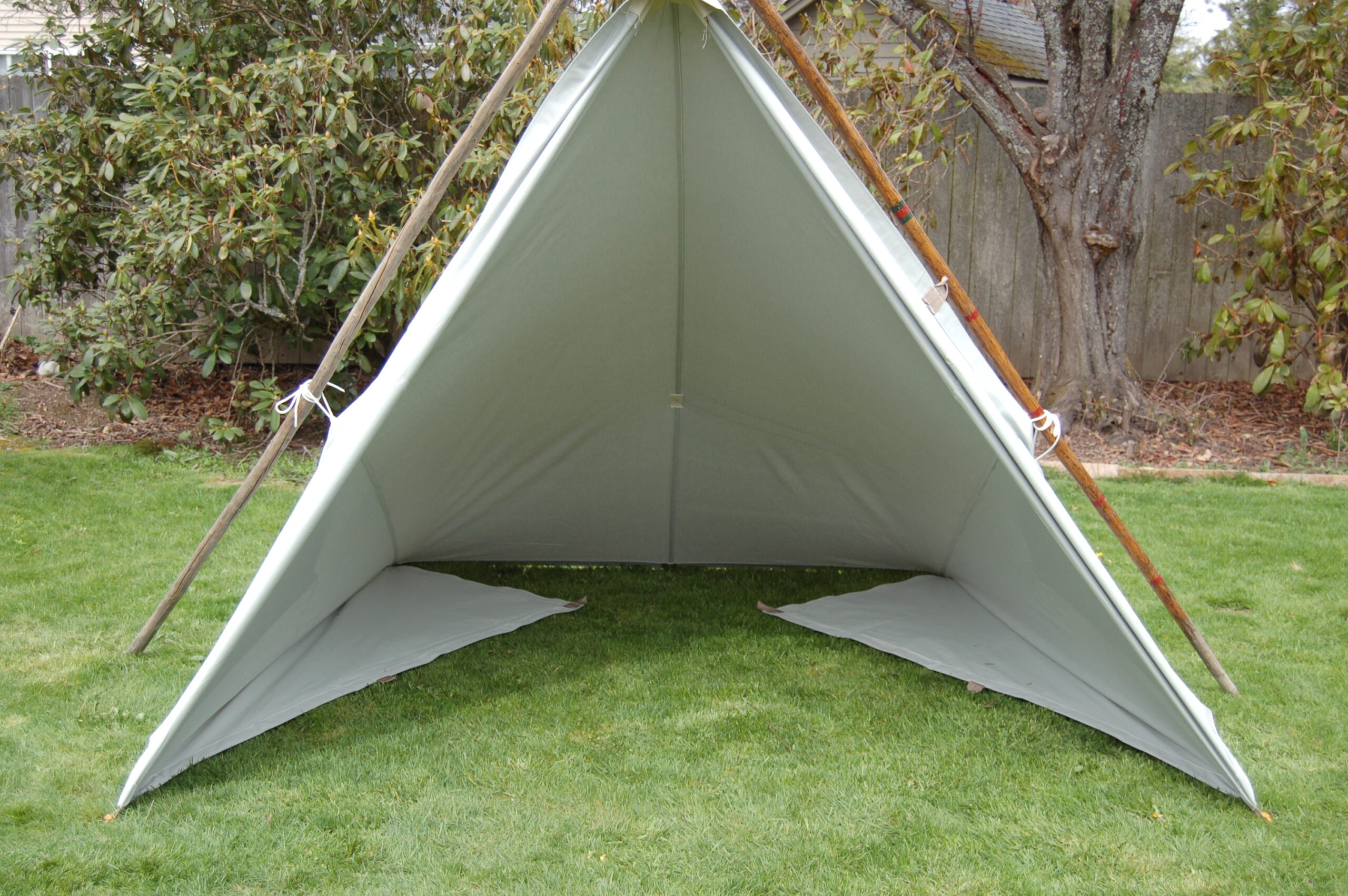 installation of an awning