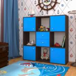 shelving in the child's room