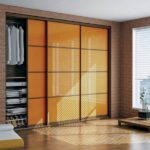 built-in wardrobe built-in wardrobe orange