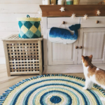 knitted rug