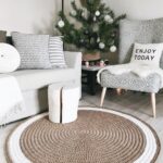 knitted rug decor