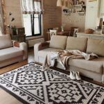 knitted rug photo decor