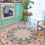 knitted rug decor ideas