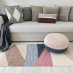 idées de décoration de tapis tricotés