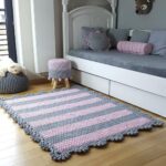 options d'idées de tapis tricotés