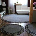 options d'idées de tapis tricotés