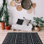 knitted rug design