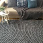 knitted rug photo design