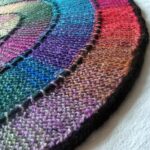 knitted rug decor