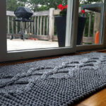 knitted rug photo decoration