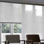 transparent roller blind