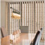 blinds vertical beige